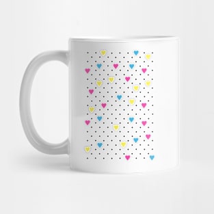 Pin Point Hearts CMYK Mug